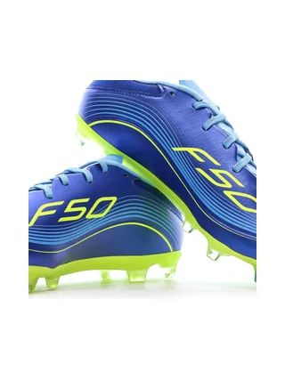 Chaussures de Foot Bleu/Jaune Adidas F50 Messi League FG/MG 7