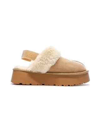 Sabots fourrés à élastique Beige Femme Xti Microfiber 2