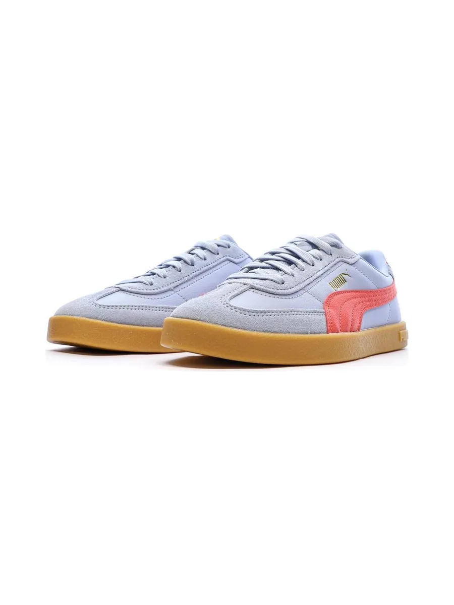 Baskets Violette/Orange Mixte Puma Club Ii Era 7