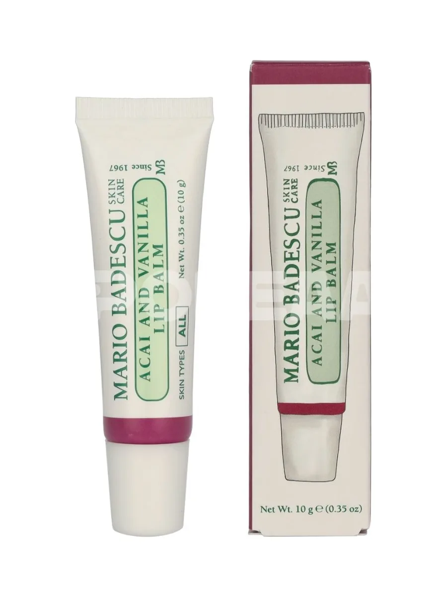 Mario Badescu Acai & Vanilla Lip Balm 10g 1