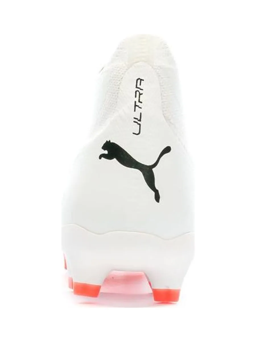 Chaussures de Football Blanche/Rose/Noire Homme Puma Ultra Pro 3