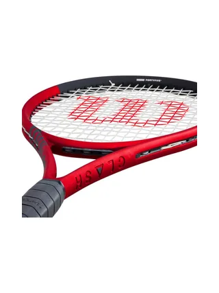 Raquette de tennis Noires/Rouges Mixte Wilson Clash 100 2