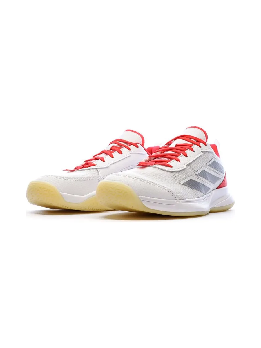 Chaussures de Tennis Blanc/Rouge Femme Adidas Avaflash 7