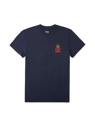 T-Shirt Marine Homme Dc shoes Hills 1