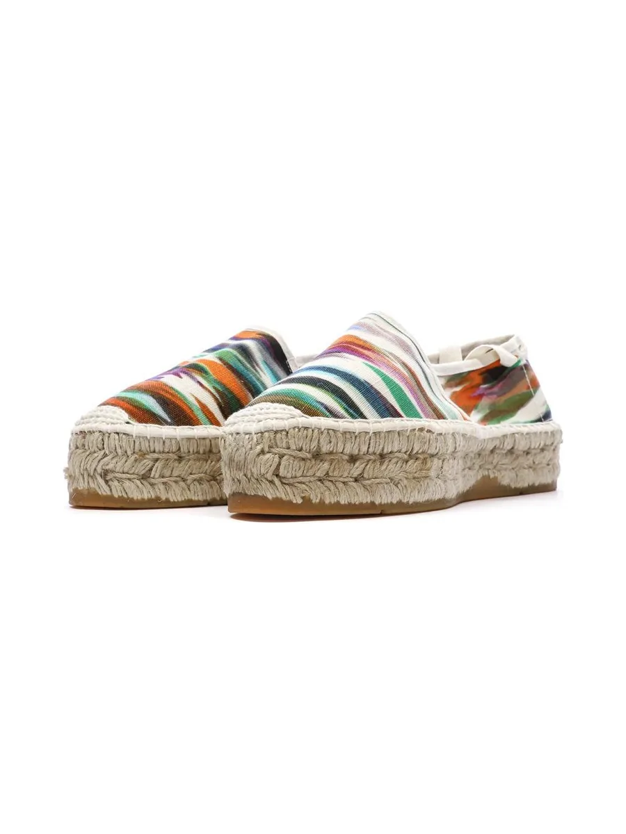 Espadrilles Blanches/Vertes Femme Pare Gabia La FÉe 7