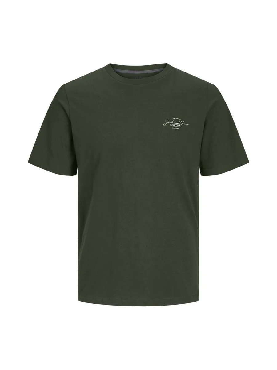 T-shirt Kaki Homme Jack & Jones Ferris 12287695 3