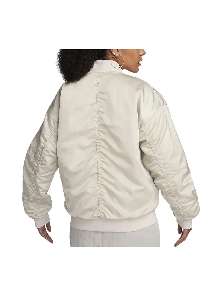 Bomber Écru Femme Nike DV7876 3