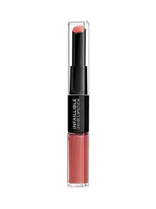Rouge à Lèvres Infaillible 24H 2-Step L'Oréal Paris 404 Corail Constant 1