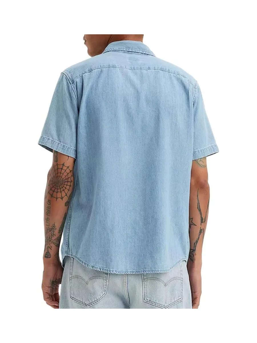 Chemise Bleu Clair Homme Levi's Classic 3