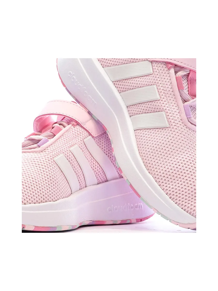 Baskets Rose Fille Adidas Racer Tr23 8