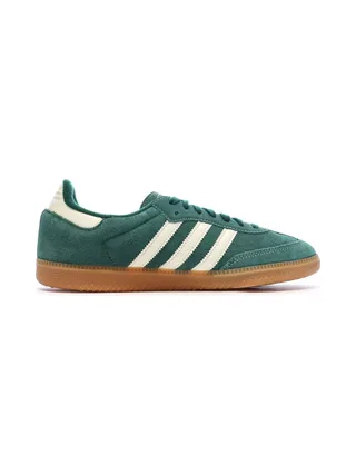 Baskets Vertes/Blanches Homme Adidas Samba 2