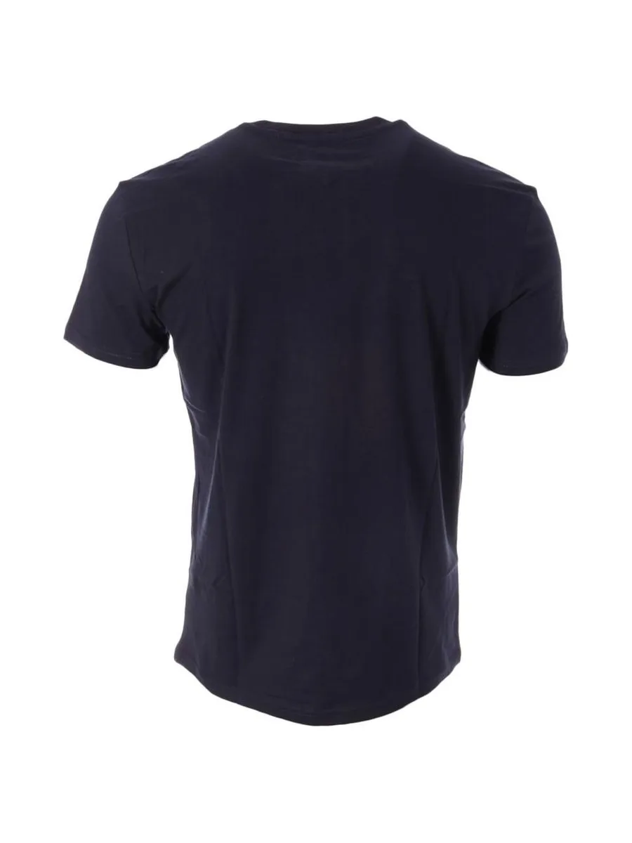 T-Shirt Marine Homme Tommy Hilfiger Reg Linear 3