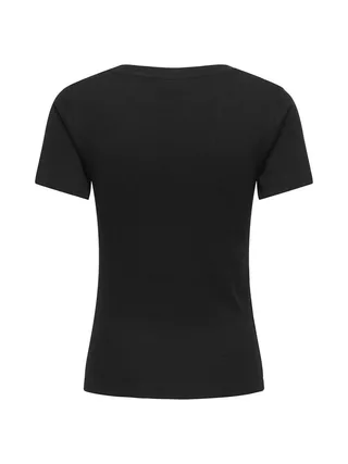 T-shirt Noir Femme JDY Vaya 15378833 2