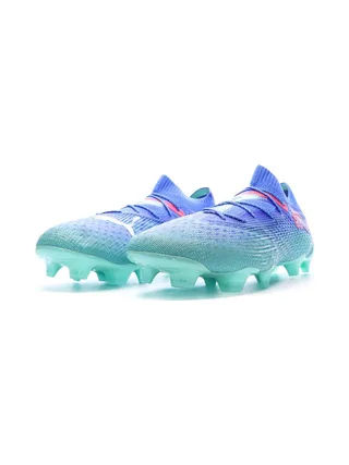 Chaussures de Foot Bleues Homme Puma Future 7 Ultimate FG/AG 6