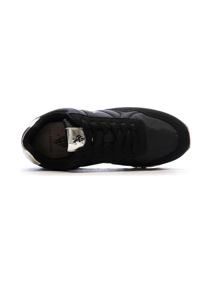 Baskets Noires Femme US Polo ASSN FS1 5