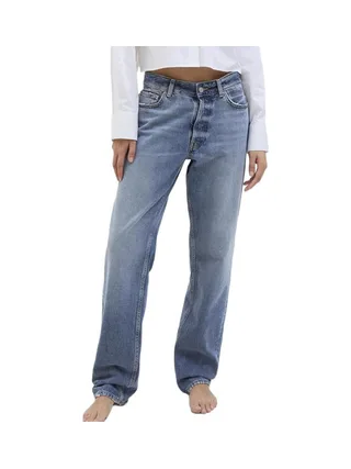 Jean Droit Bleu Femme JJXX Seoul Str 1