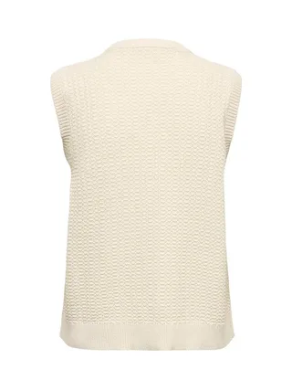 Pull Sans manches Beige Femme JDY Stella 2