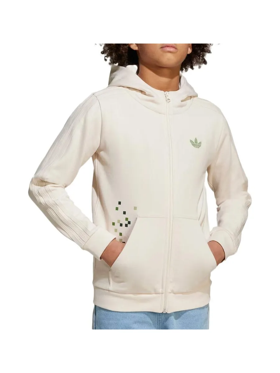 Sweat Beige Fille Adidas JZ9932 2