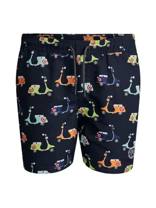 Short de bain Noir Homme Jack & Jones Haruba 1