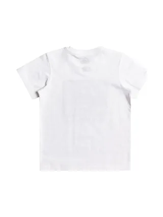 T-shirt Blanc Garçon Quiksilver Boxedlogo K Tees 2