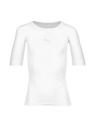 T-Shirt Blanc Garçon Puma Liga 1