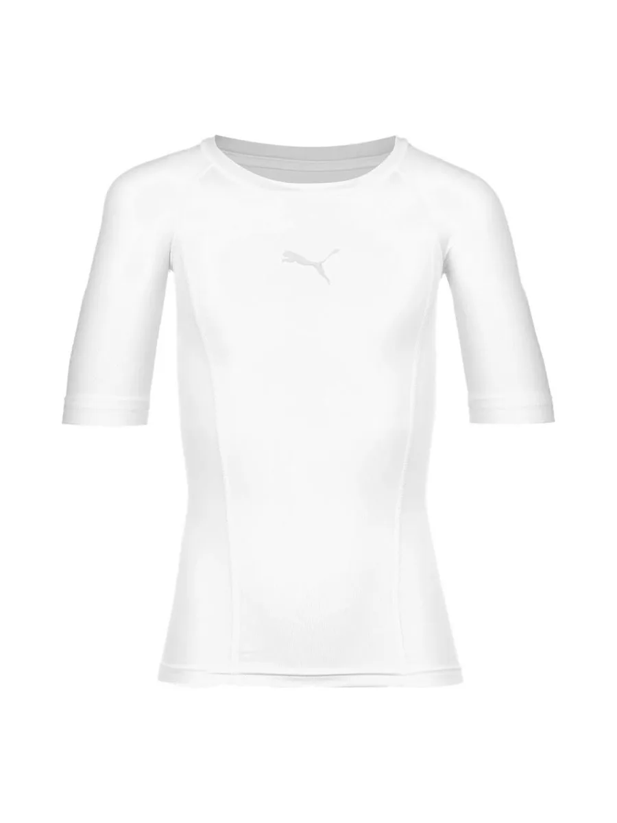 T-Shirt Blanc Garçon Puma Liga 2