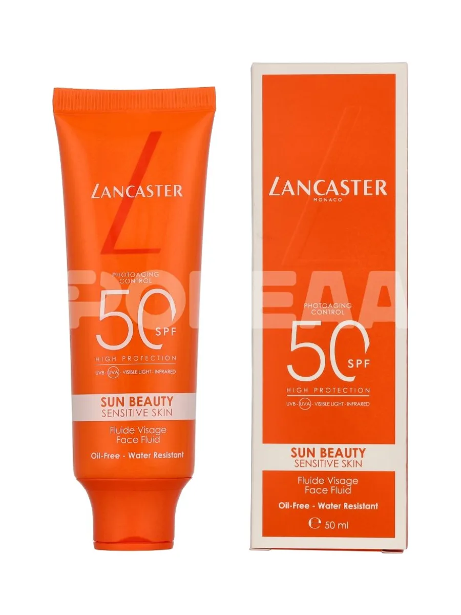 Lancaster Sun Sensitive Oil-Free Milky Fluid SPF50 50ml - Water Resistant 1