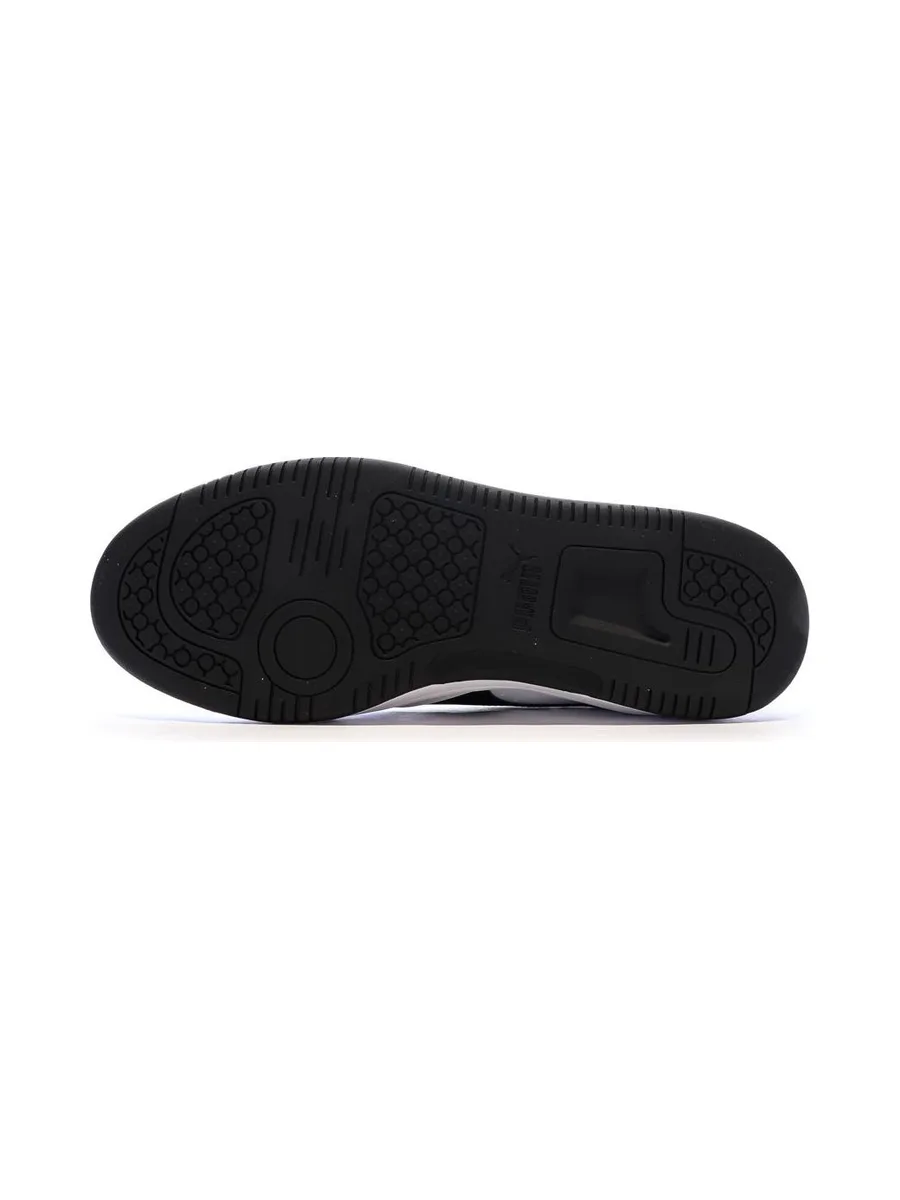 Baskets Blanc/Noir Femme Puma Rebound V6 Low 6
