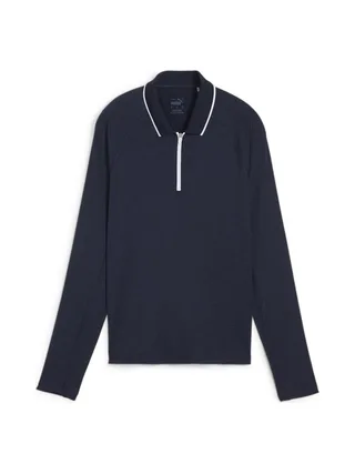 Polo Manches Longues Marine Femme Puma You 1