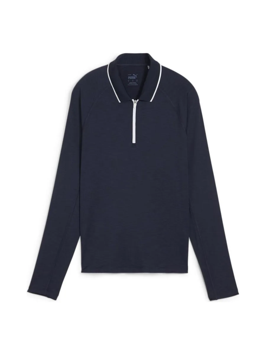 Polo Manches Longues Marine Femme Puma You 2
