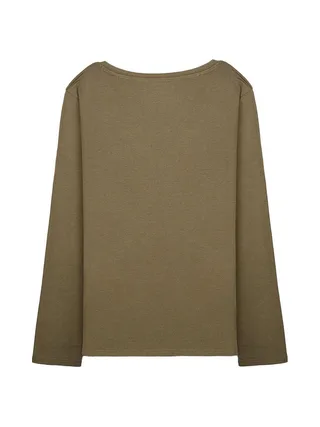 T-shirt Kaki Femme Teddy Smith Miana 2