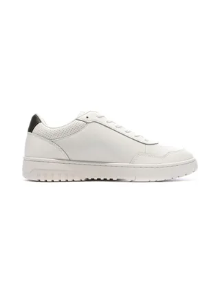 Baskets Blanches/Olive Homme Tommy Hilfiger Th Hi Vulc 2