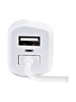 Lightning Car Charger w/Cable 2 Ports 4