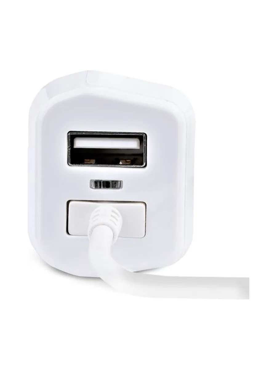 Lightning Car Charger w/Cable 2 Ports 4