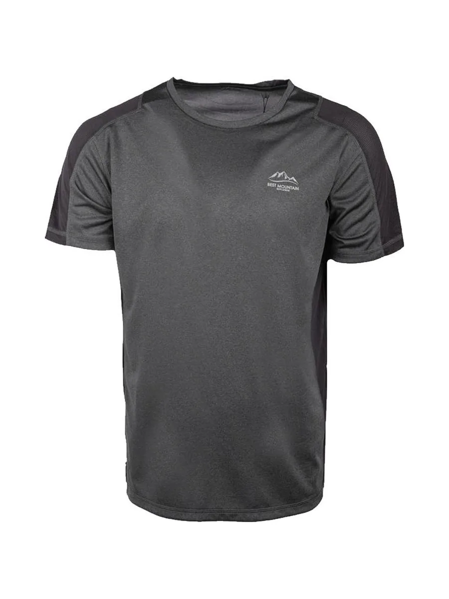 T-shirt Noir Homme Best Mountain Rando 06 2