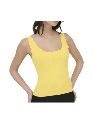 Débardeur Jaune Femme JDY Nanna 1
