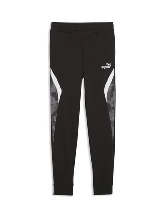 Jogging Noir/Gris Garçon Puma Camo 1