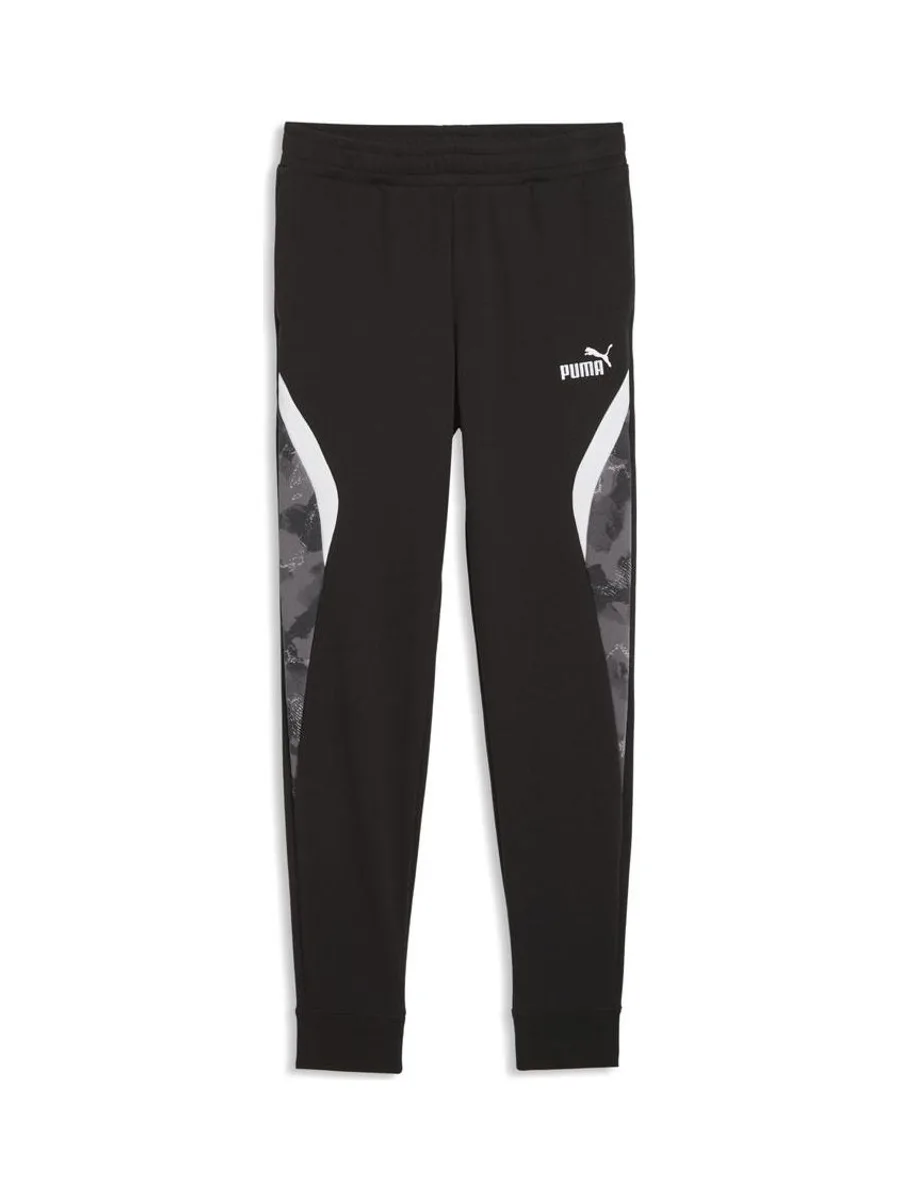 Jogging Noir/Gris Garçon Puma Camo 2