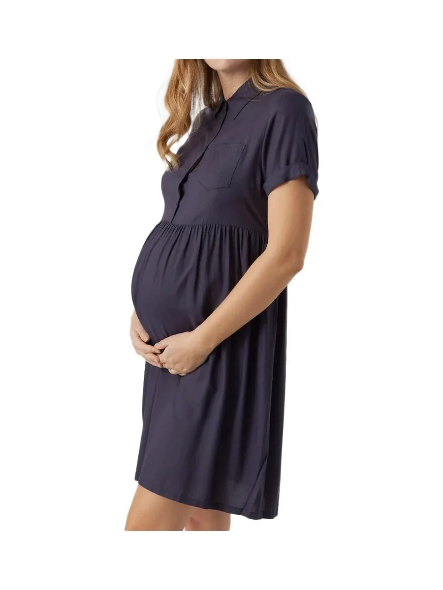 Robe Marine Femme Mamalicious Lia 2