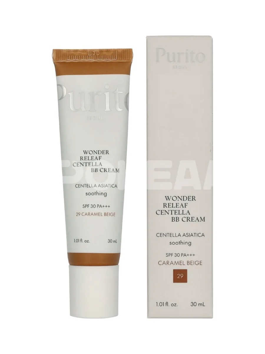 Purito Seoul Wonder Releaf Centella BB Cream SPF30 PA+++ 30ml - #29 Caramel Beige 1