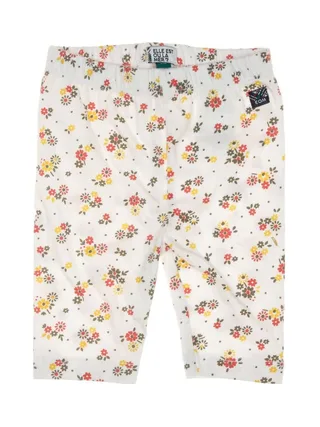 Legging Blanc à fleurs Bébé EOM Basmi 1