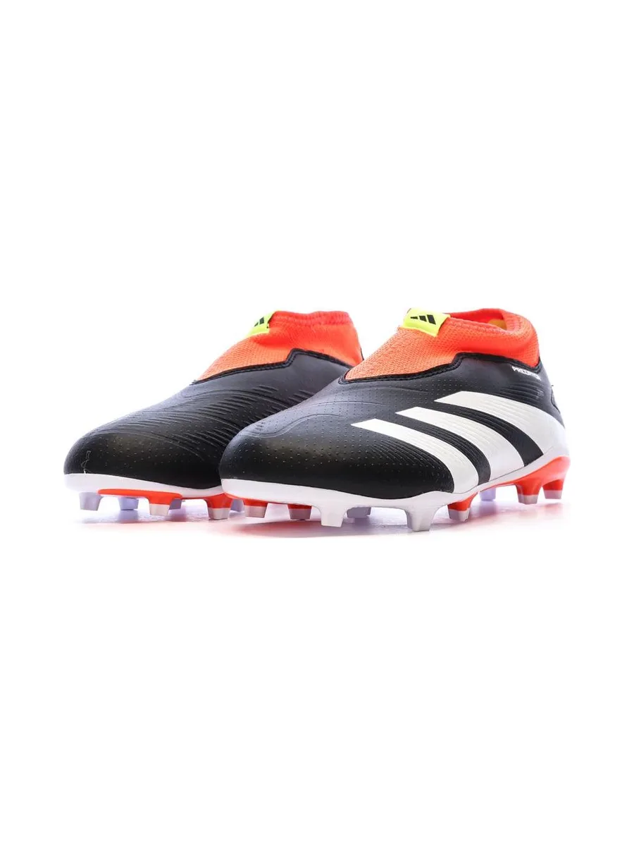 Chaussures de Foot Noires Junior Adidas Predator League Ll FG 6