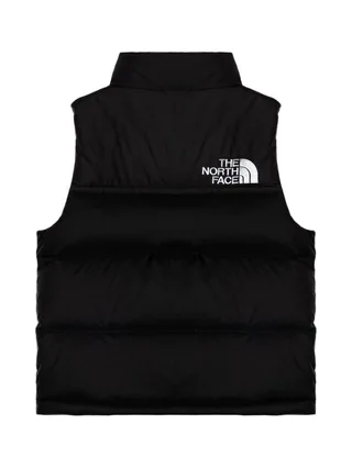 Doudoune Sans Manches Noir Junior Mixte The North Face Nuptse 2