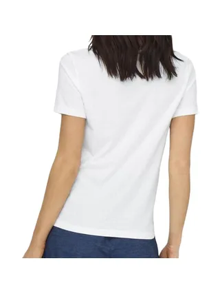 T-Shirt Blanc Femme JDY Michigan Life 2