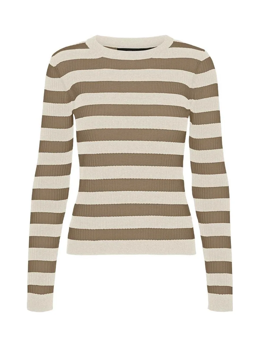 Pull Beige/Taupe Femme Vero Moda Chili 2