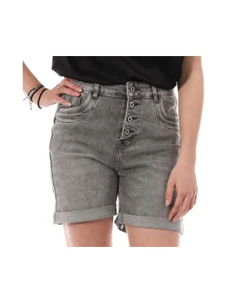 Short Gris Femme Monday Premium Long Please 1