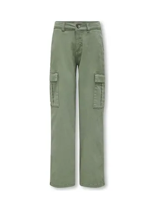 Pantalon Droit Kaki Fille Kids ONLY Kogyarrow 1