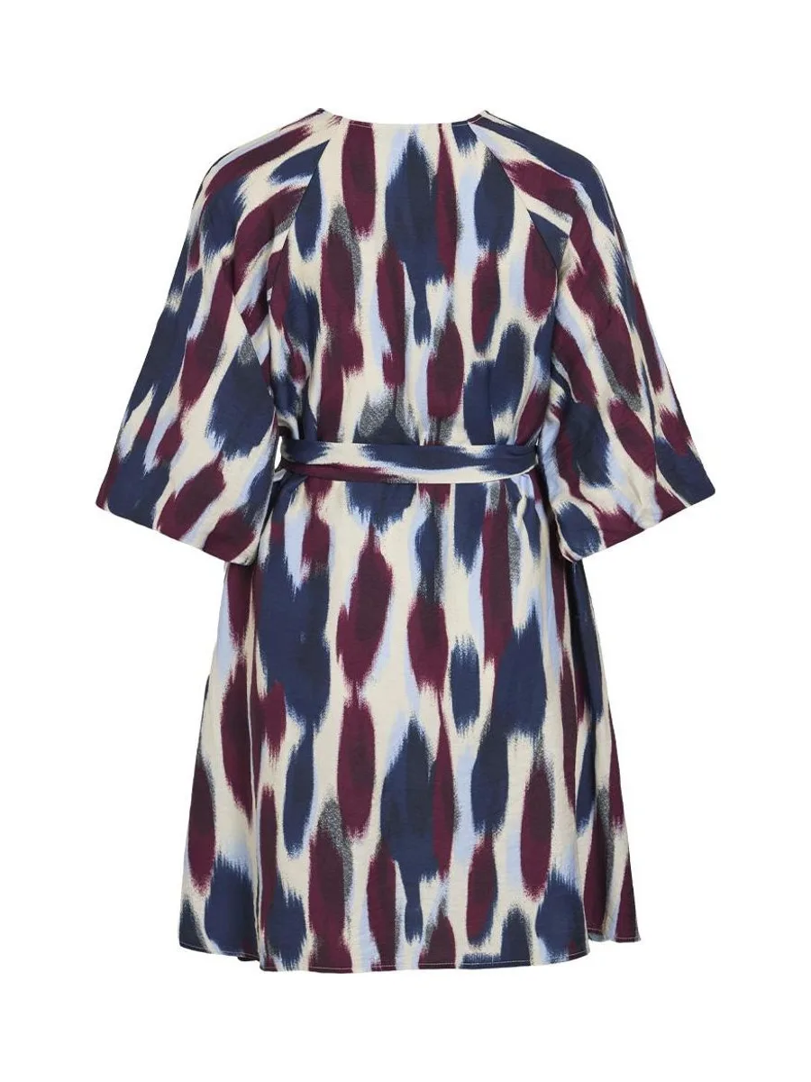 Robe Marine/Bordeaux Femme Vila Virano 3