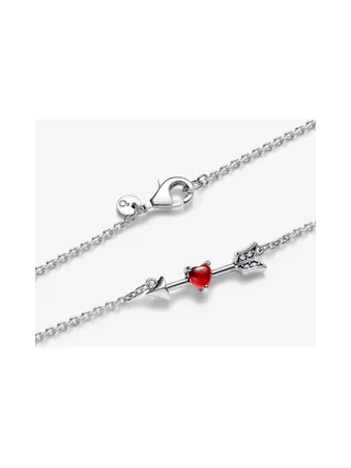 Pandora - Collier Cœur Arrow en argent sterling 3