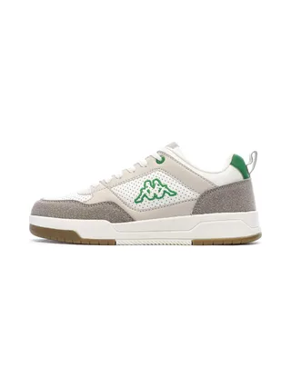 Baskets Blanc/Vert Garçon Kappa Logo Manis 1